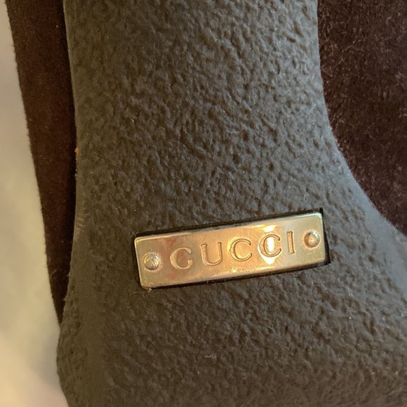 Tom Ford for Gucci Mink Suede Boots - Picture 3 of 4
